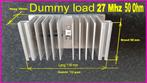 Dummy load 100 Watt piek plus tussenkabel, Ophalen of Verzenden, Zo goed als nieuw, Zender en Ontvanger