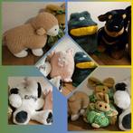 Olifant, Schaap, Hond, Kikker, Varken, moeder&dochter Konijn, Ophalen of Verzenden, Nieuw, Overige typen