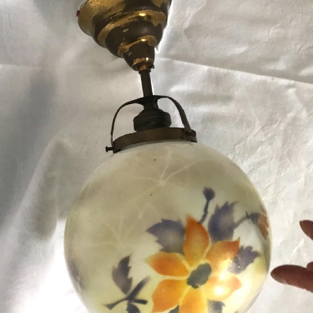 art deco hanglampje, Antiek en Kunst, Ophalen of Verzenden