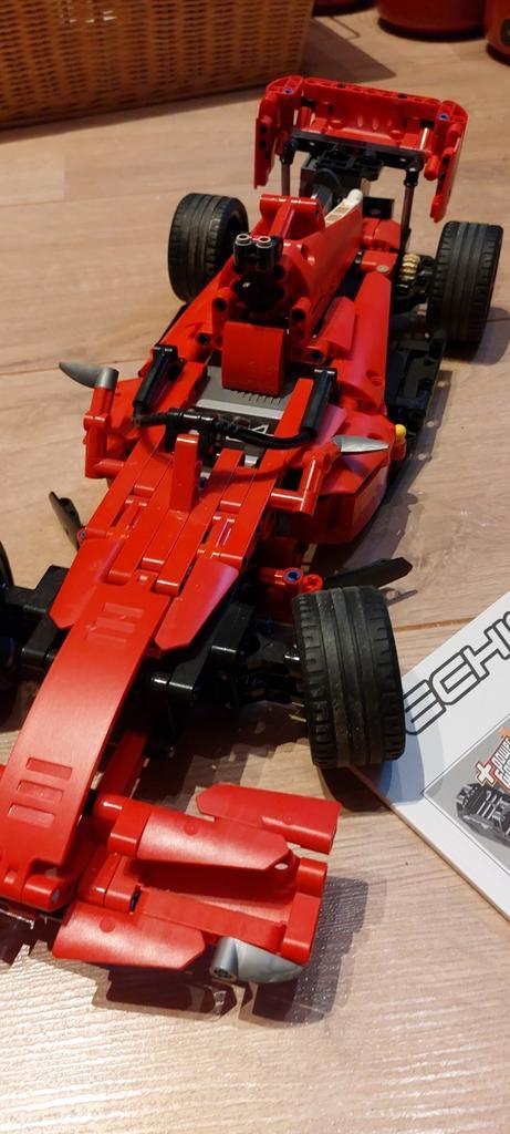 Formule 1 auto afstand bestuurbaar Lego compatible, Kinderen en Baby's, Speelgoed | Bouwstenen, Zo goed als nieuw, Ophalen of Verzenden