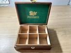 Pickwick Theedoos Bruin 6 Vakken, Huis en Inrichting, Ophalen of Verzenden, Zo goed als nieuw