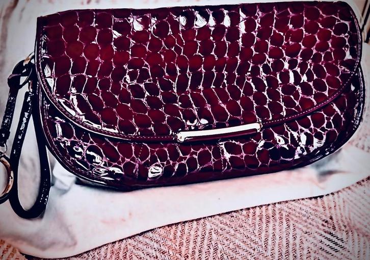 NIEUW Christian Dior 61 Shoulder Bag paars kalfs leer, Sieraden, Tassen en Uiterlijk, Tassen | Damestassen, Nieuw, Overige typen