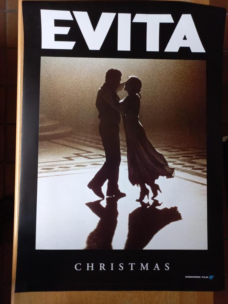 Madonna prachtige filmposter Evita, Verzamelen, Posters, Zo goed als nieuw, Film en Tv, A1 t/m A3, Ophalen of Verzenden