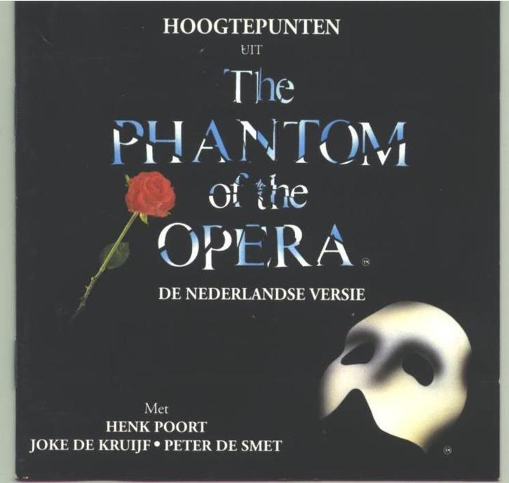 THE PHANTOM OF THE OPERA- Hoogtepunten uit - CD, Cd's en Dvd's, Cd's | Filmmuziek en Soundtracks, Zo goed als nieuw, Ophalen of Verzenden