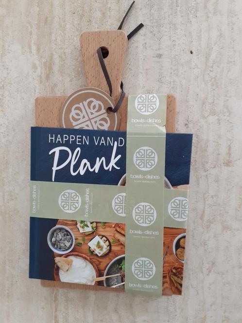 Happen van de plank incl. houten plank, Boeken, Kookboeken, Nieuw, Tapas, Hapjes en Dim Sum, Overige typen, Overige gebieden, Ophalen of Verzenden