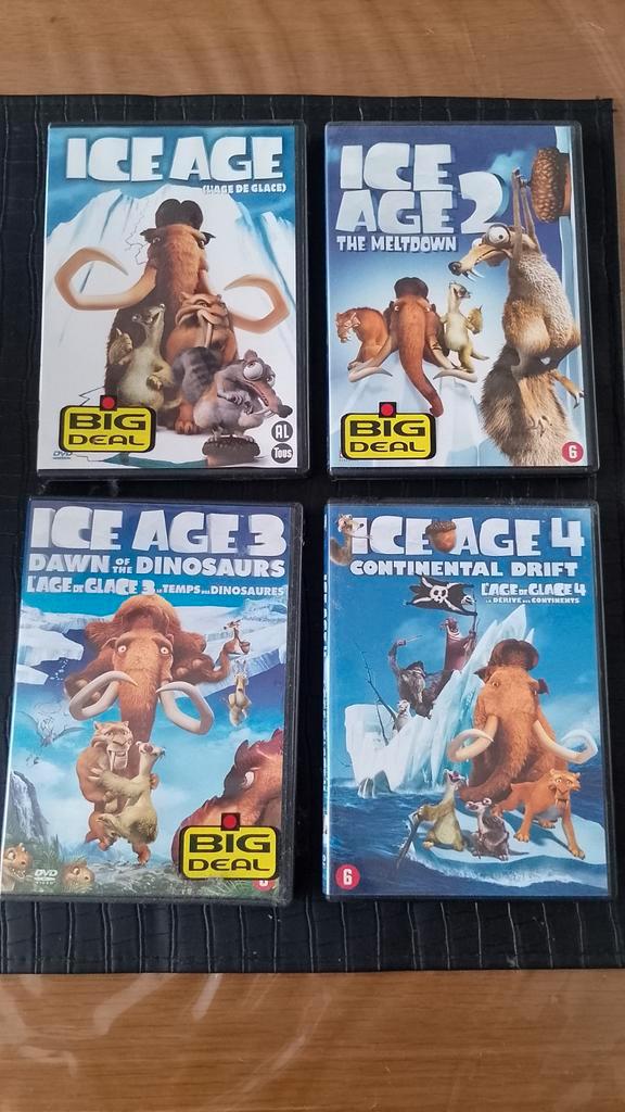 Ice Age Films 1-5 - Complete Collectie, Cd's en Dvd's, Dvd's | Kinderen en Jeugd, Zo goed als nieuw, Film, Avontuur, Boxset, Alle leeftijden