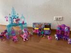 My little pony kasteel, trein, catwalk, Kinderen en Baby's, Speelgoed | My Little Pony, Ophalen, Gebruikt