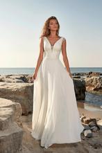 Trouwjurk maat 34 bohemian, Kleding | Dames, Ophalen of Verzenden, Zo goed als nieuw, Wit, Trouwjurk