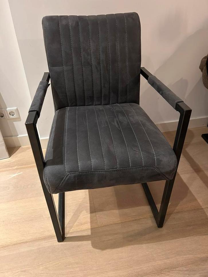 Urban sofa Eetstoelen antraciet, Huis en Inrichting, Stoelen, Zo goed als nieuw, Vijf, Zes of meer stoelen, Grijs, Ophalen