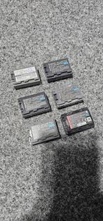 6 stuks Sony np-fp50, np-fp30, np-fv50 accus Origineel, Ophalen, Camera
