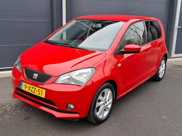 Seat Mii 1.0 Sport Dynamic 44KW 2014 Rood, Auto's, Seat, Bedrijf, Te koop, Mii, ABS, Airbags, Airconditioning, Bluetooth, Boordcomputer