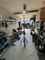 Makita bouwlamp NLADML814, Doe-het-zelf en Verbouw, Bouwverlichting, Ophalen, Zo goed als nieuw, Lamp met armatuur, Met statief