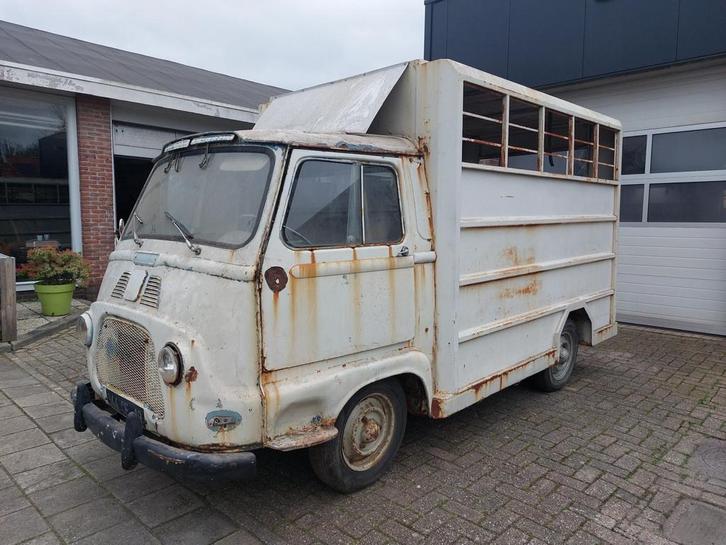Renault Estafette Veewagen/foodtruck/camper, Auto's, Oldtimers, Bedrijf, Te koop, Renault, Benzine, Overige carrosserieën, Handgeschakeld