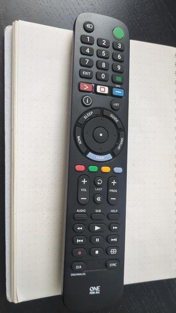 One For All URC4912 Vervangende afstandsbediening - Sony beschikbaar voor biedingen