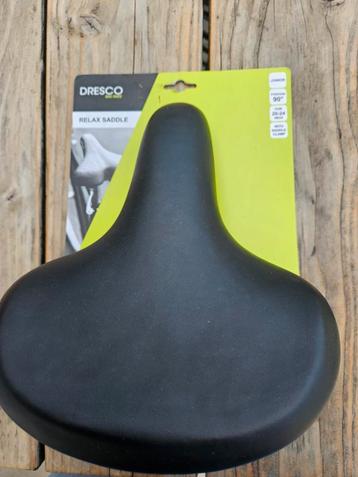 Dresco fietszadel zwart opoefiets beschikbaar voor biedingen