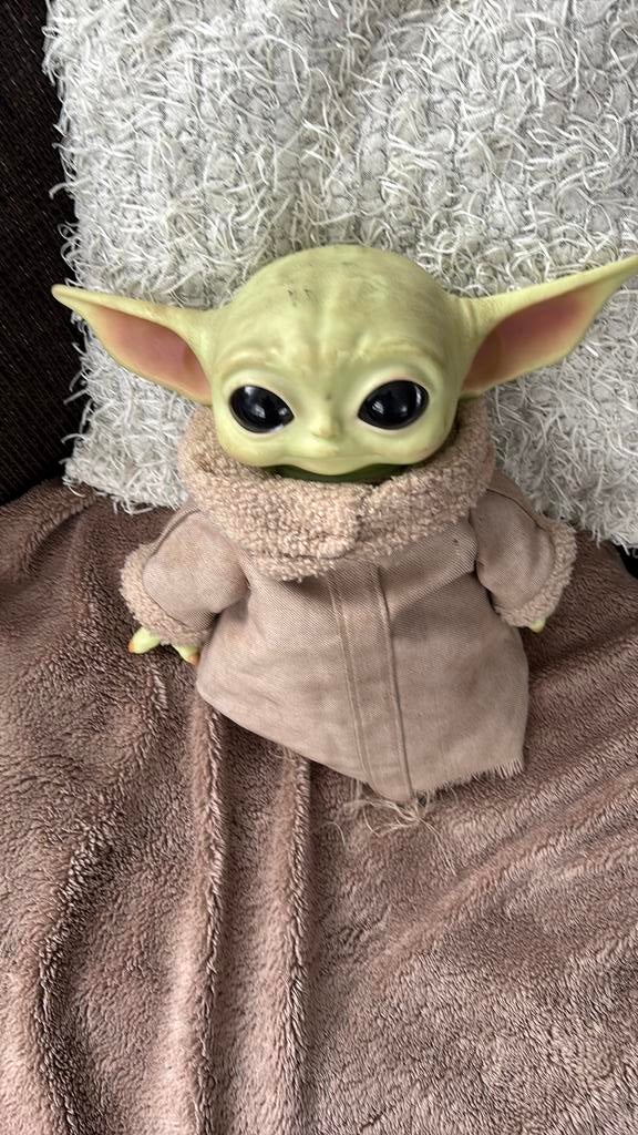 Star wars knuffel baby yoda, Verzamelen, Star Wars, Ophalen of Verzenden, Zo goed als nieuw, Overige typen