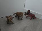 Schleich en Papo dinosaurussen. Triceratops / Stycarosaurus., Kinderen en Baby's, Speelgoed | Actiefiguren, Ophalen of Verzenden