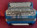 Kleine franse Cavagnolo Knopaccordeon .C-Griff .80bas, Overige merken, 80-bas, Met koffer, Ophalen of Verzenden