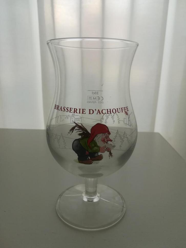 Brasserie D' Achouffe glas, Verzamelen, Biermerken, Nieuw, Glas of Glazen, Overige merken, Ophalen of Verzenden