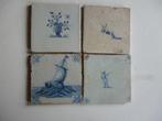 antieke Delft tegels, Antiek en Kunst, Antiek | Wandborden en Tegels, Ophalen of Verzenden
