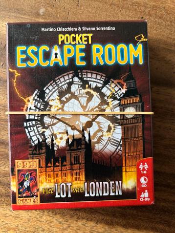 Pocket Escape Room: Het Lot van Londen beschikbaar voor biedingen