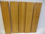 dunne latjes afzelia plankjes dun hout kistje inleg hout, Ophalen of Verzenden, Zo goed als nieuw