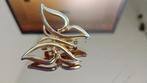 Vintage vlinder gouden broche CA 2,5 cm - Paolo Dorelli, Verzenden, Minder dan 4 cm, Zo goed als nieuw, Goud