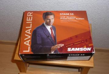 Samson Stage 55 Lavalier draadloos systeem beschikbaar voor biedingen