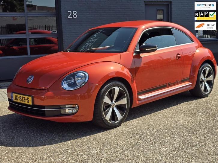 Volkswagen Beetle 1.2 TSI Design BlueMotion NAVI-CLIMA-CRUIS, Auto's, Volkswagen, Bedrijf, Te koop, Beetle (Kever), ABS, Airbags