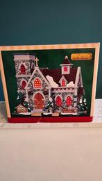Lemax Pine Groove Chapel - Kerstmis Mini Kerstdorp, Ophalen of Verzenden, Zo goed als nieuw