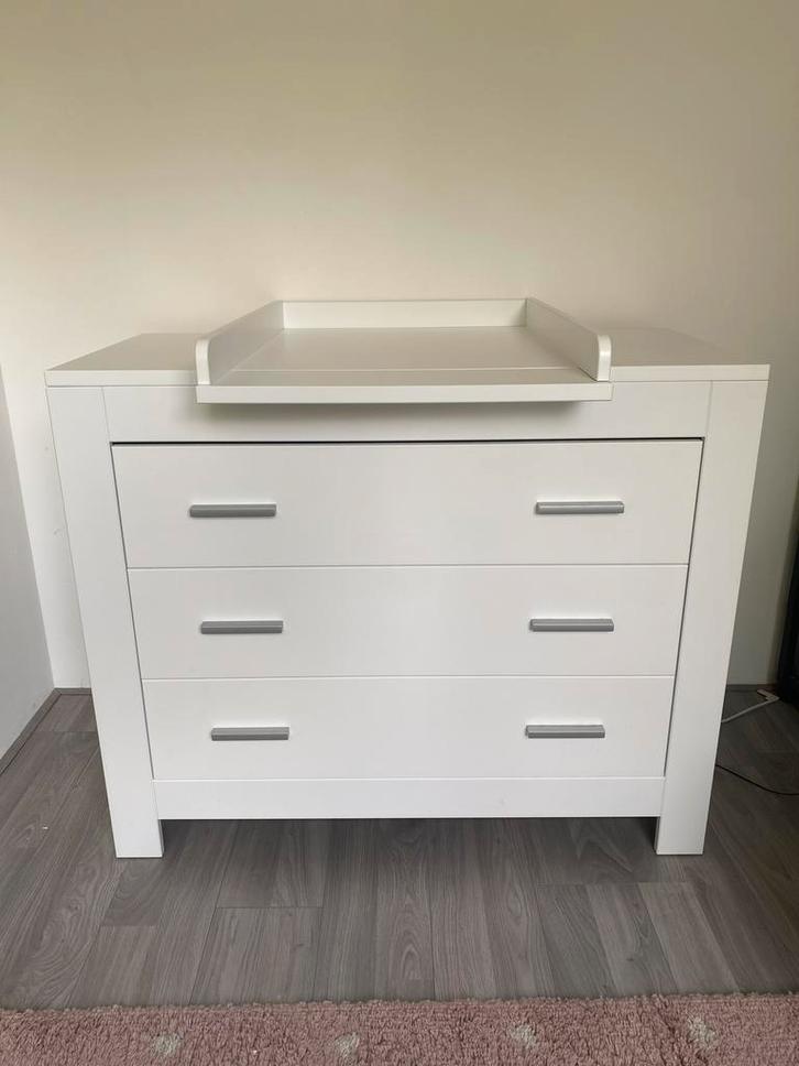 Bopita Commode incl. barrier/bladvergroter, Kinderen en Baby's, Kinderkamer | Commodes en Kasten, Zo goed als nieuw, Commode, 90 tot 105 cm