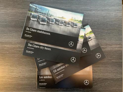 5x brochure Mercedes-Benz Citaro stadsbus 2018 nieuw 5 talen, Boeken, Auto's | Folders en Tijdschriften, Nieuw, Mercedes, Ophalen of Verzenden