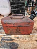 Olieblik Olie blik vintage oliekan benzinekan, Ophalen, Gebruikt