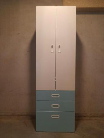 Te koop een ikea stuva/ smastad kledingkast zgan. beschikbaar voor biedingen