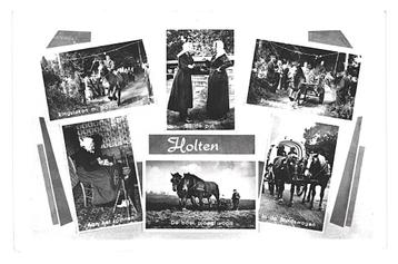 991003 Holten Ov 1972 _Gelopen met mooie zegel  beschikbaar voor biedingen