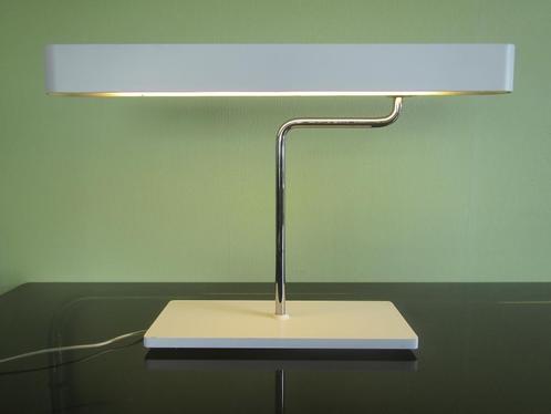 Design lamp Teca, ontwerp Sergio Prandina, Huis en Inrichting, Lampen | Tafellampen, Gebruikt, Minder dan 50 cm, Metaal, Ophalen of Verzenden