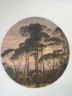 Wanddecoratie Rita jungle rond bamboe large, Antiek en Kunst, Ophalen
