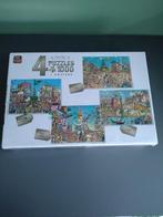 Comic City Collection, 4 King puzzels + poster, Ophalen of Verzenden, 500 t/m 1500 stukjes, Nieuw, Legpuzzel