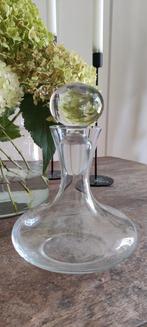 Glazen Karaf met Stop, Huis en Inrichting, Woonaccessoires | Vazen, Ophalen, Overige kleuren, Minder dan 50 cm, Glas