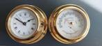 Scheepsklok & Barometer Andries de Jong, Antiek en Kunst, Antiek | Klokken, Ophalen of Verzenden