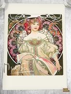 Alphonse Mucha Art Nouveau Kunst Poster Affiche 40x60, Verzamelen, Ophalen of Verzenden, Nieuw, A1 t/m A3, Film en Tv