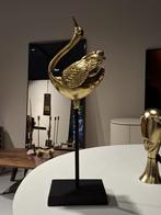 Showroom uitverkoop - PTMD Joycee Gold swan statue, Ophalen