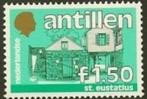 nederlandse antillen 1985 - nvph 829 -830 -Regeringsgebouwen, Postzegels en Munten, Verzenden, Postfris