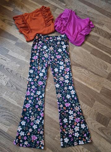 Leuk Meisjes Setje Maat 140 - Zo Goed Als Nieuw! beschikbaar voor biedingen