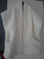 AZZURRO, BODYWARMER, ÉÉN MAAT, WOLWIT, *100% NIEUW*., Kleding | Dames, Wit, Maat 42/44 (L), Nieuw, Ophalen of Verzenden