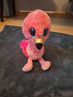 Schattige Flamingo Knuffel TY, Kinderen en Baby's, Speelgoed | Knuffels en Pluche, Ophalen of Verzenden, Zo goed als nieuw, Overige typen