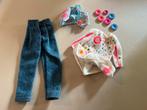 Barbie kleding met glow in the dark | 80s/90s, Ophalen of Verzenden, Gebruikt, Barbie