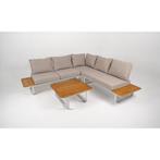 Showroom model  loungeset loungebank zithoek tuinbank, Ophalen of Verzenden, Zo goed als nieuw, Bank