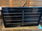 Baisch ladenblok met 6 metalen lades met glasplaten, Huis en Inrichting, Minder dan 50 cm, Gebruikt, Ophalen of Verzenden, Minder dan 100 cm