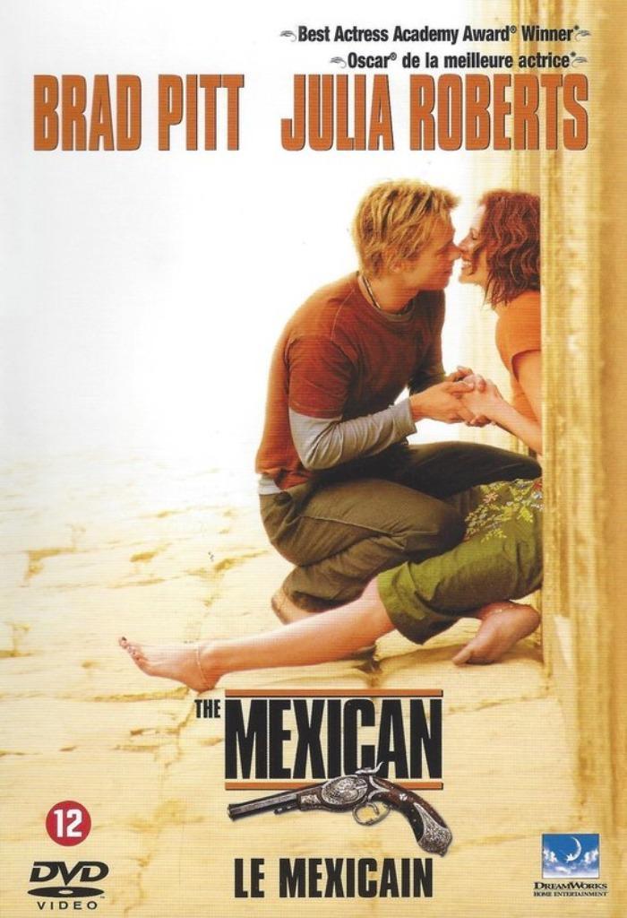 Dvd The Mexican (Brad Pitt,Julia Roberts), Cd's en Dvd's, Dvd's | Actie, Gebruikt, Actie, Vanaf 12 jaar, Ophalen of Verzenden